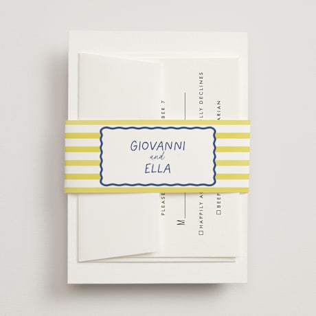 Bridal Shower Belly Bands