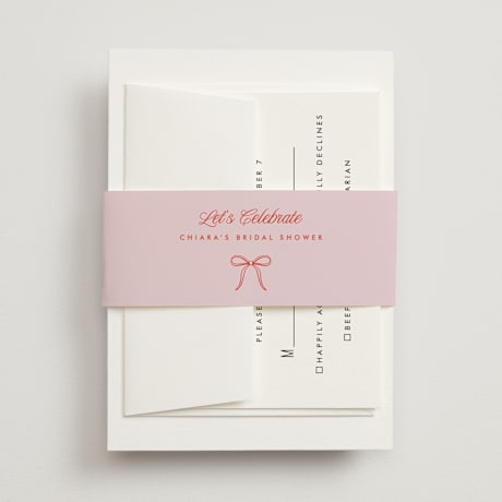 Bridal Shower Belly Bands