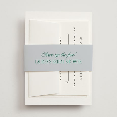 Bridal Shower Belly Bands