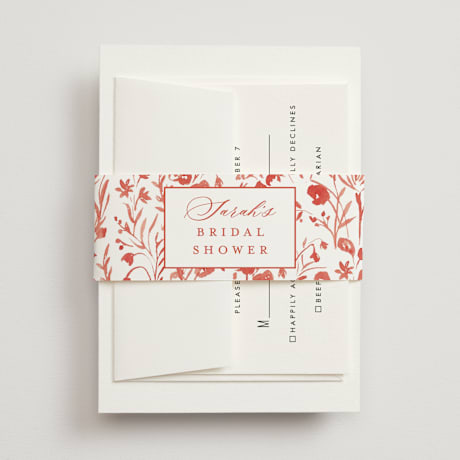 Bridal Shower Belly Bands