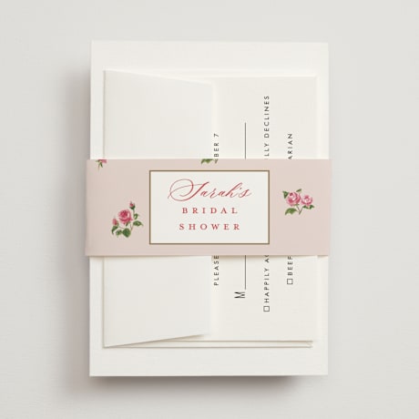 Bridal Shower Belly Bands