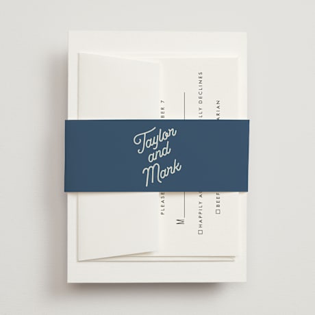 Bridal Shower Belly Bands