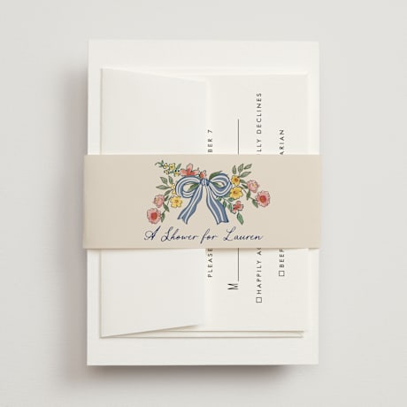 Bridal Shower Belly Bands