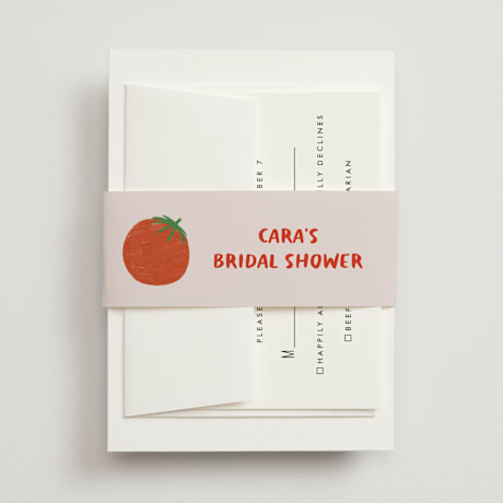 Bridal Shower Belly Bands