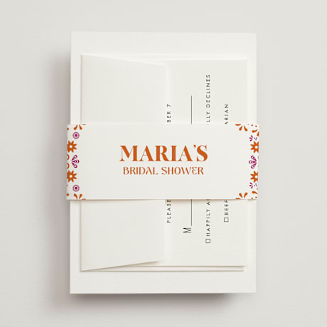 Bridal Shower Belly Bands