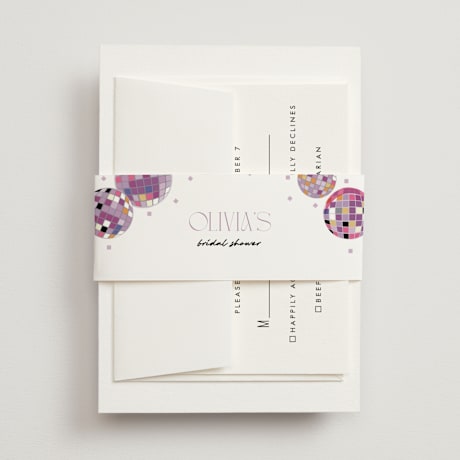 Bridal Shower Belly Bands