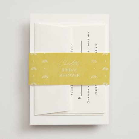 Bridal Shower Belly Bands