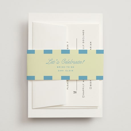 Bridal Shower Belly Bands