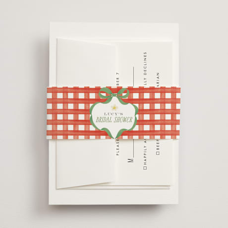 Bridal Shower Belly Bands