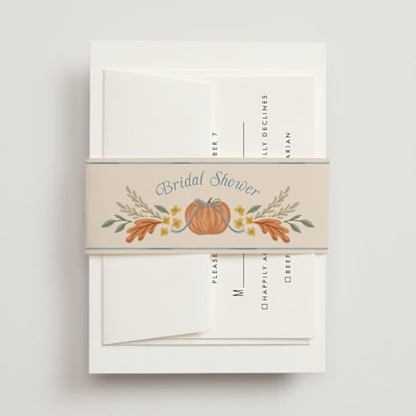 Bridal Shower Belly Bands