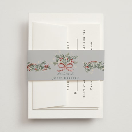 Bridal Shower Belly Bands