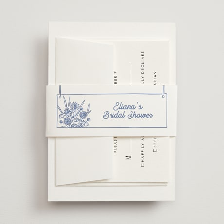 Bridal Shower Belly Bands