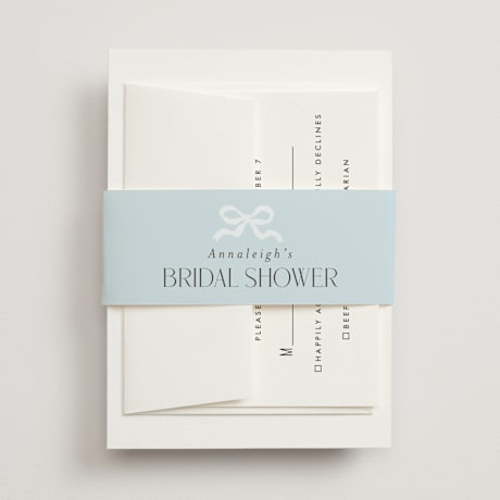 Bridal Shower Belly Bands