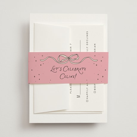 Bridal Shower Belly Bands