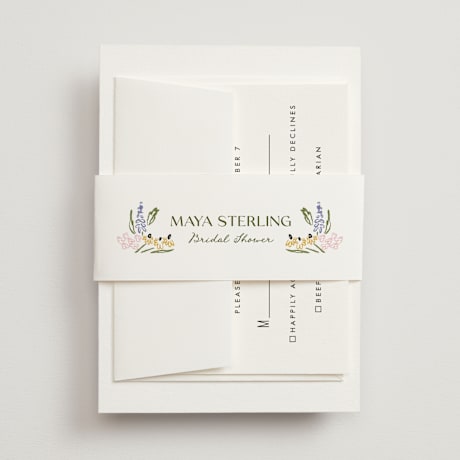 Bridal Shower Belly Bands