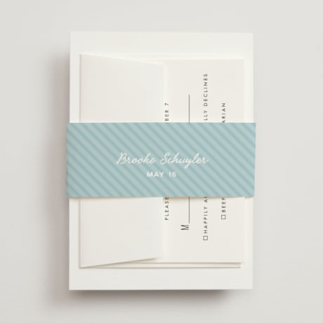 Bridal Shower Belly Bands