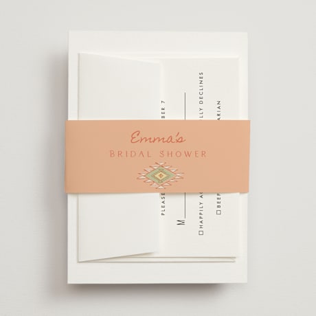 Bridal Shower Belly Bands