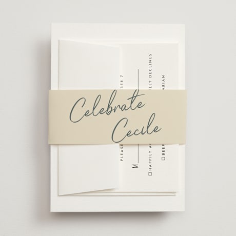 Bridal Shower Belly Bands