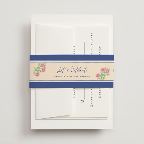 Bridal Shower Belly Bands