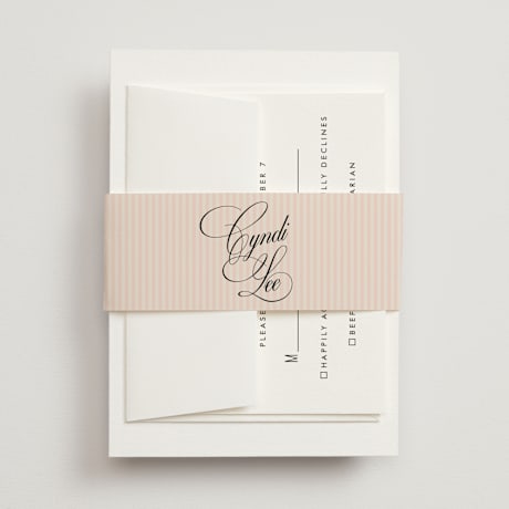 Bridal Shower Belly Bands