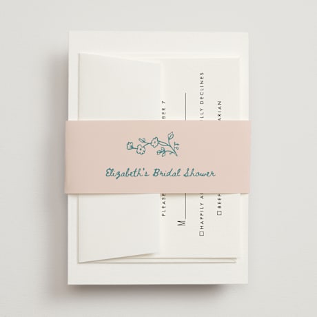 Bridal Shower Belly Bands