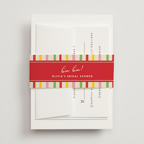 Bridal Shower Belly Bands