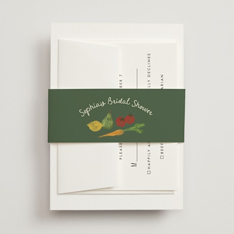 Bridal Shower Belly Bands