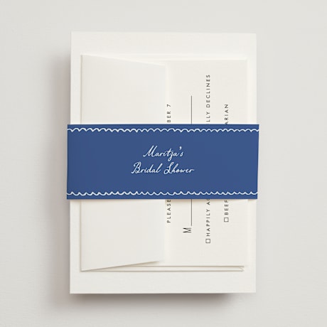 Bridal Shower Belly Bands