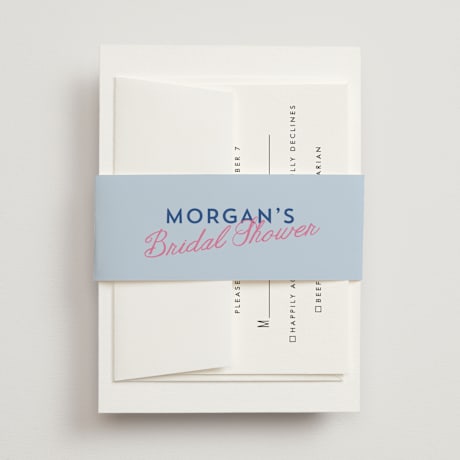 Bridal Shower Belly Bands