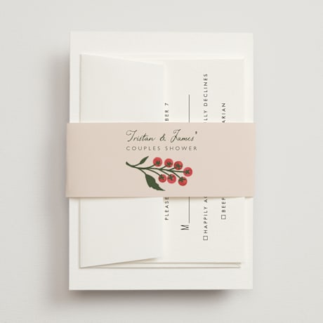 Bridal Shower Belly Bands