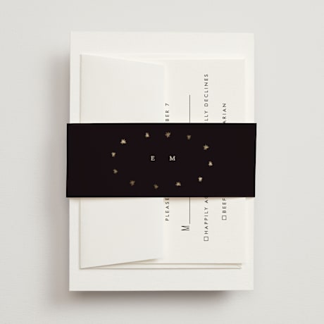 Foil-Pressed Belly Bands