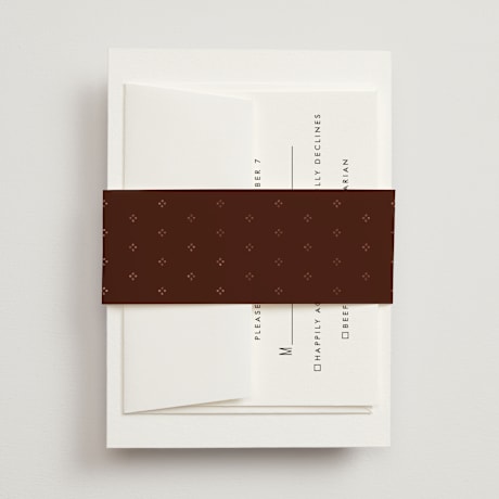 Foil-Pressed Belly Bands