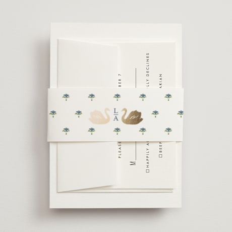 Foil-Pressed Belly Bands