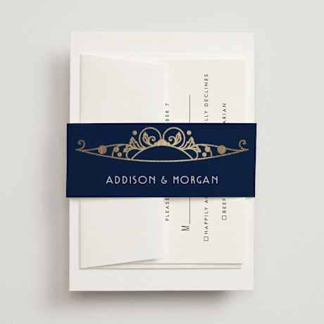 Foil-Pressed Belly Bands