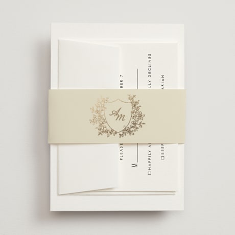 Foil-Pressed Belly Bands