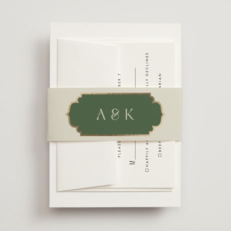 Foil-Pressed Belly Bands