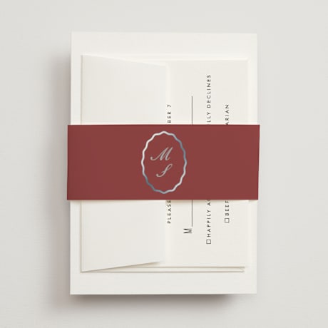 Foil-Pressed Belly Bands