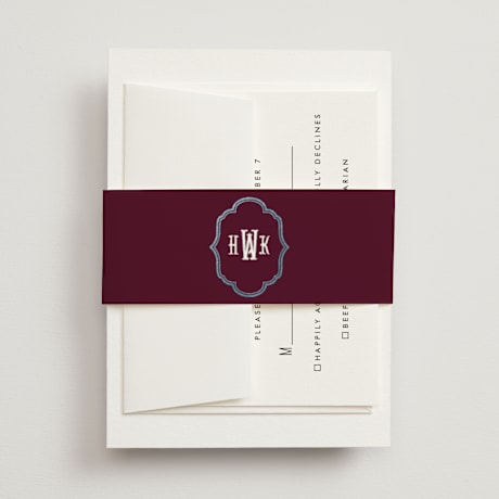 Foil-Pressed Belly Bands