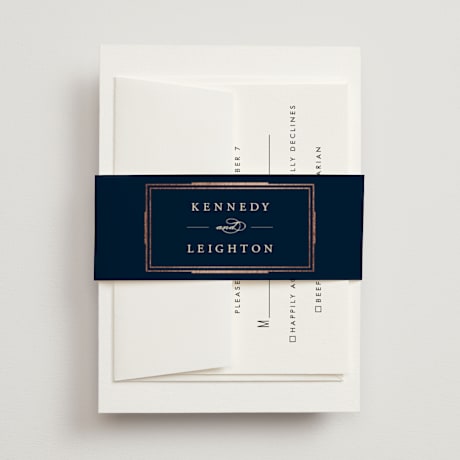 Foil-Pressed Belly Bands