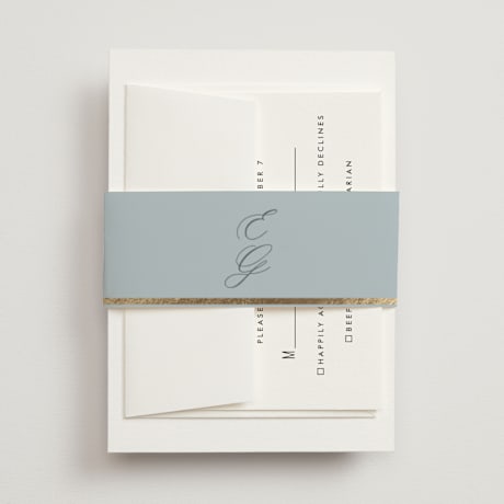 Foil-Pressed Belly Bands