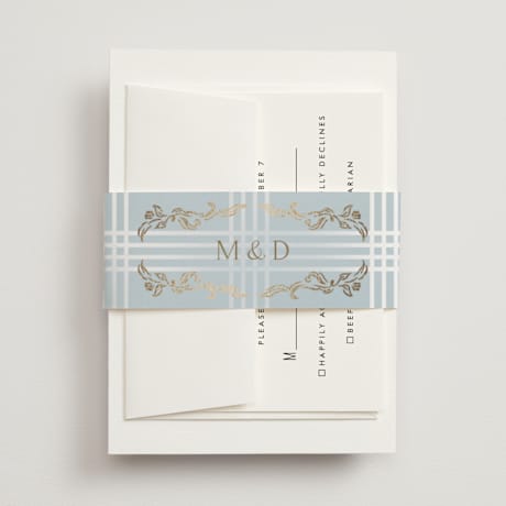 Foil-Pressed Belly Bands