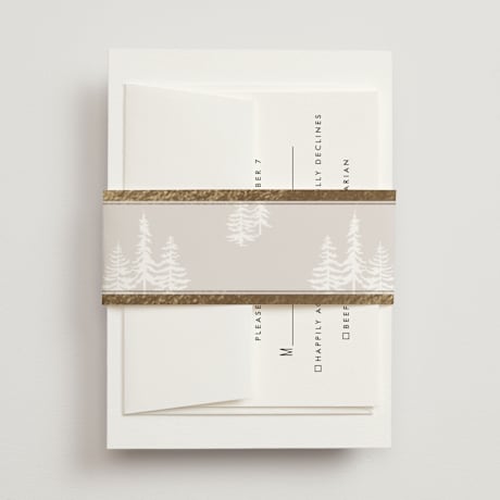 Foil-Pressed Belly Bands