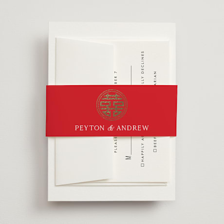 Foil-Pressed Belly Bands