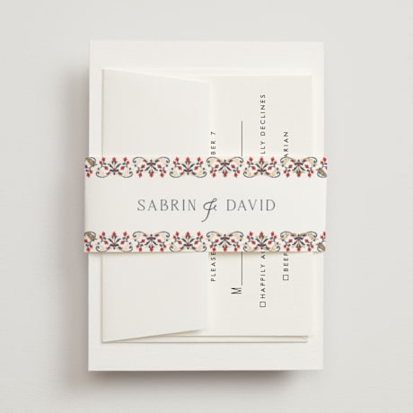 Foil-Pressed Belly Bands