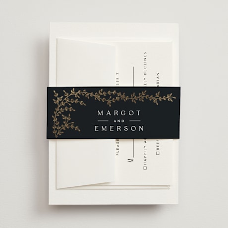 Foil-Pressed Belly Bands