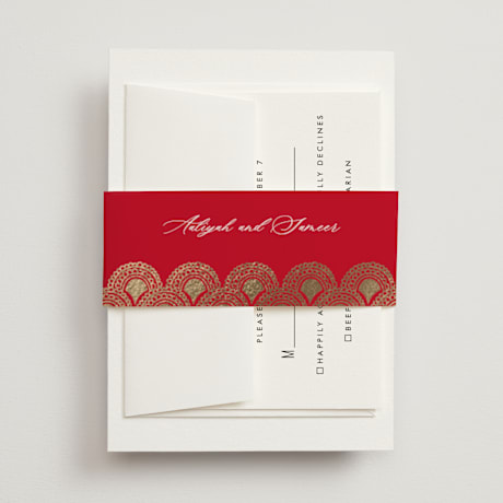 Foil-Pressed Belly Bands