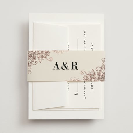 Foil-Pressed Belly Bands
