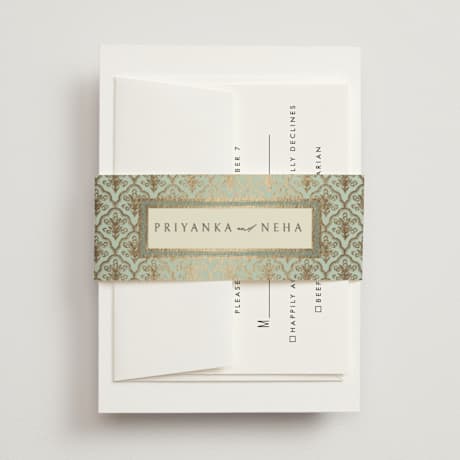 Foil-Pressed Belly Bands