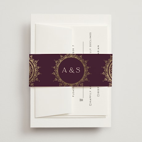 Foil-Pressed Belly Bands