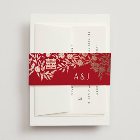 Foil-Pressed Belly Bands